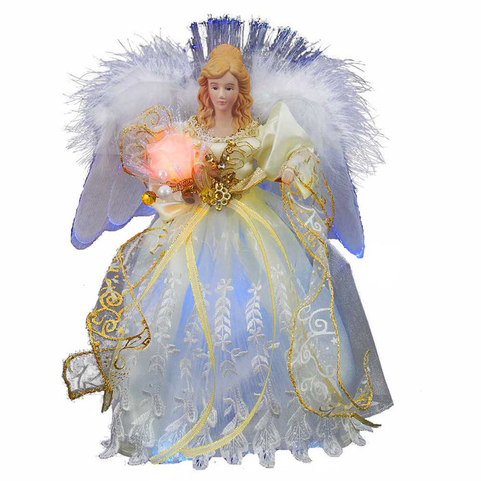 Kurt Adler LED Angel Tree Topper Wayfair